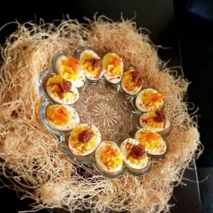 Easter Devilled eggs