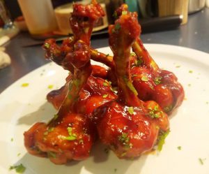 flavorful bbq chicken lollipops